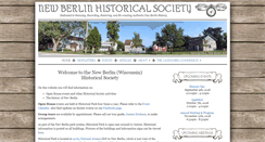 Desktop Screenshot of newberlinhistoricalsociety.org